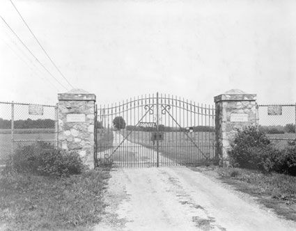 Historic Main Entrance View