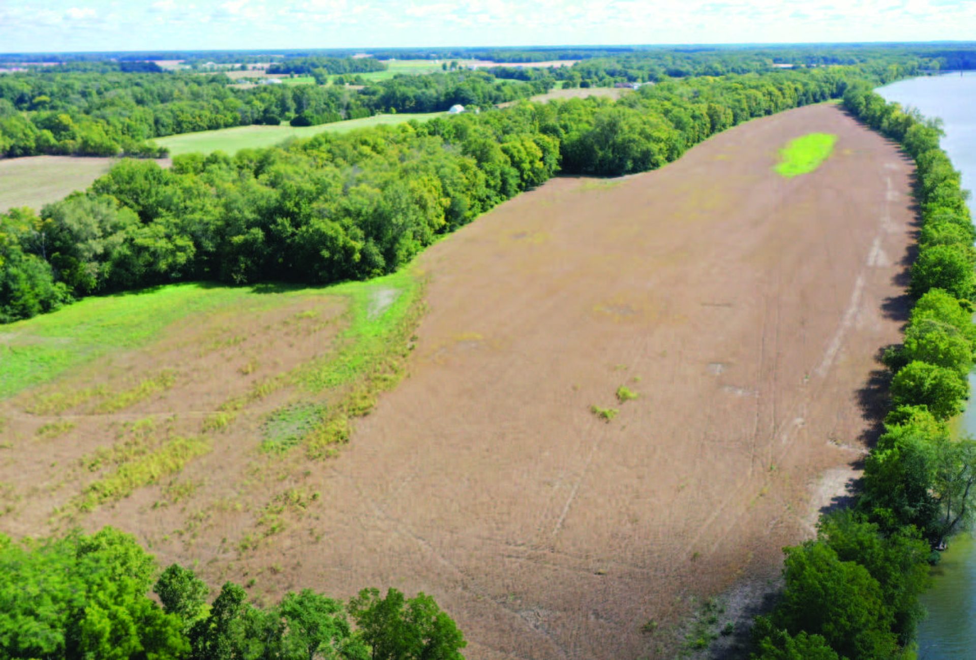 Rotary Rverside Preserve before contstruction began